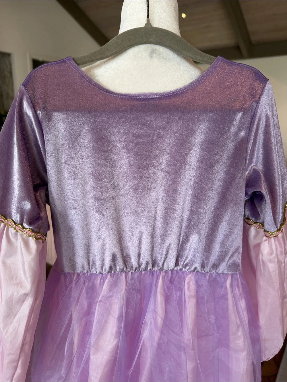 Little Adventures - Girls' Deluxe Rapunzel Dress-Up Costume - Size: 5-7Y